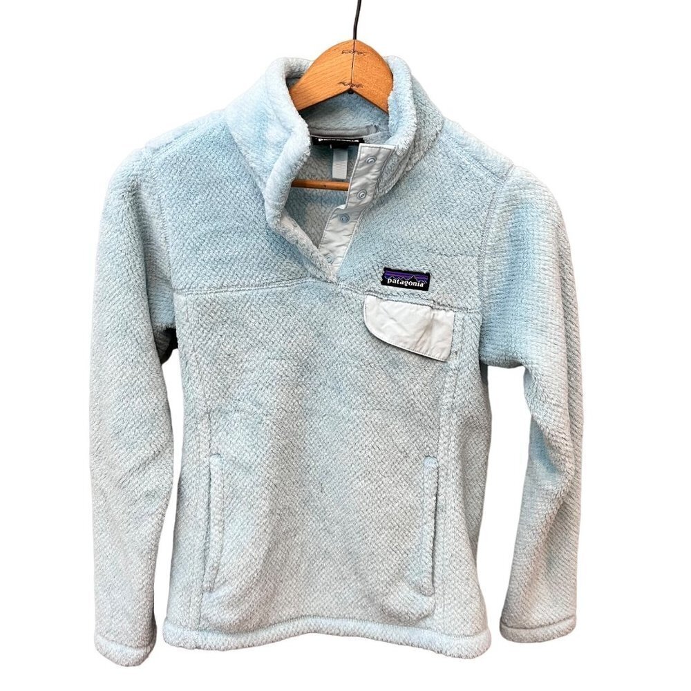 Patagonia Blue Re-Tool Snap-T Polartec Fleece Pullover-‎ Size  XXS